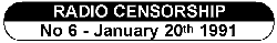 Radio censorship